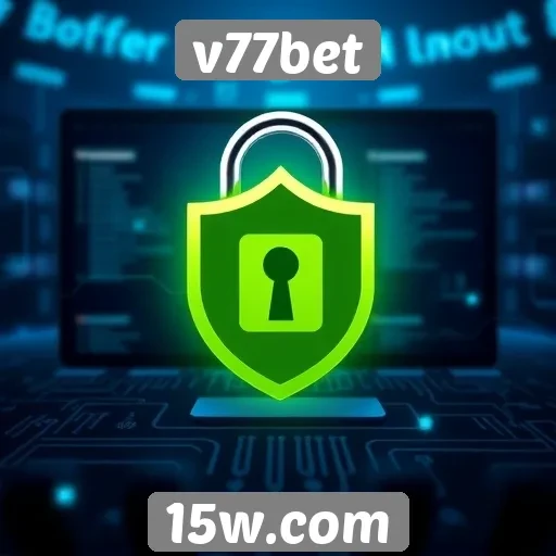 Análise de segurança no site v77bet